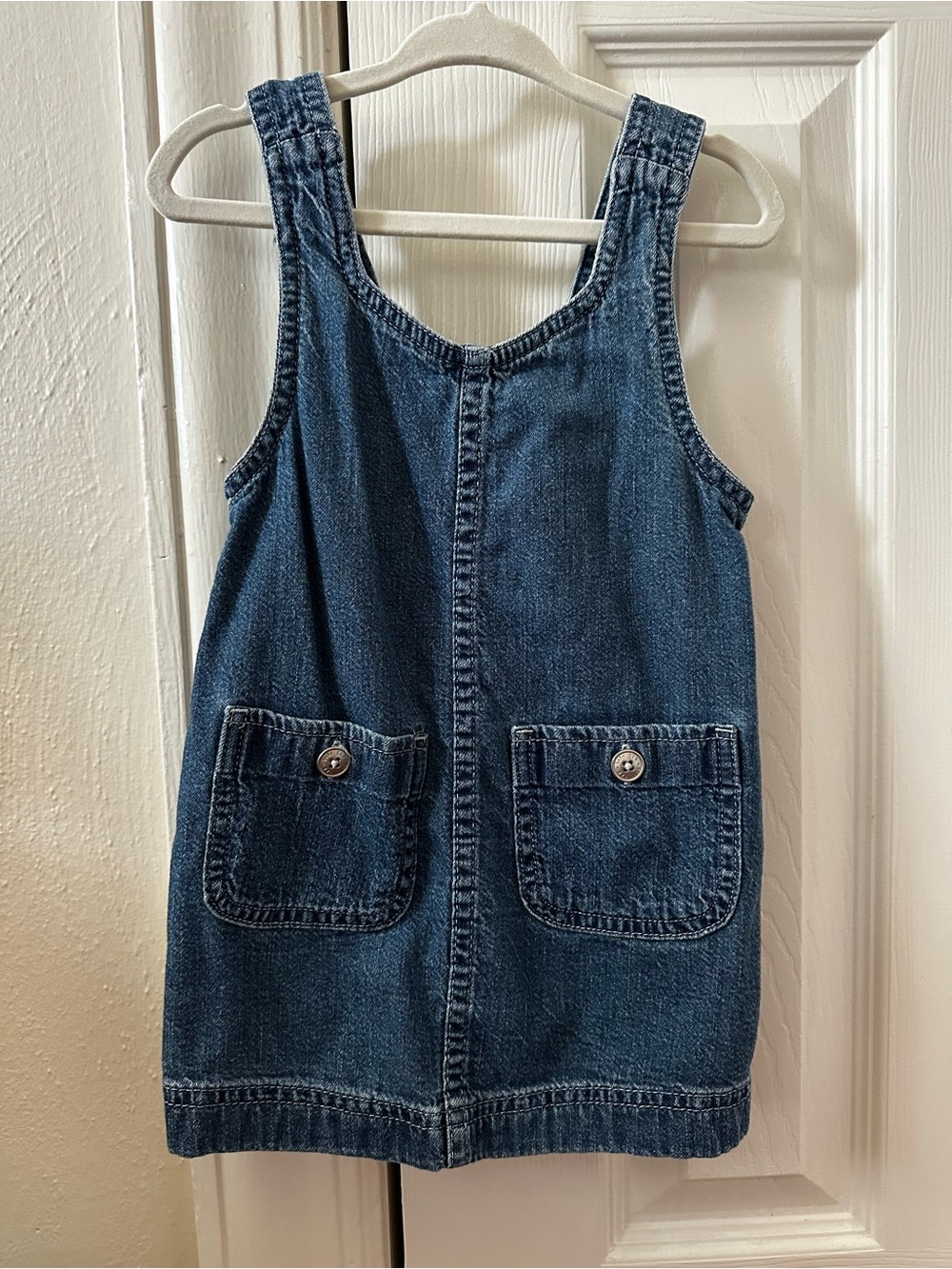 GAP Denim Overall Dress - 18-24M - Like New